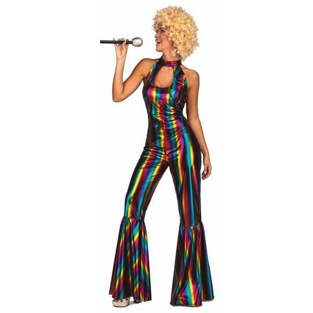 Kostume til voksne - Disco, regnbue, M/L