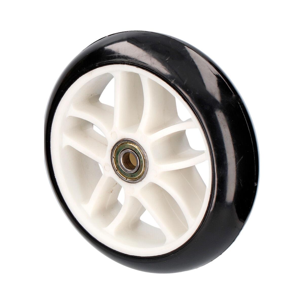 EDM Product Rueda 00280 90050 - Hvid/Sort udskiftningshjul til trillebør