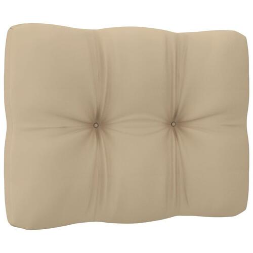 Pallehynder 2 stk. stof beige