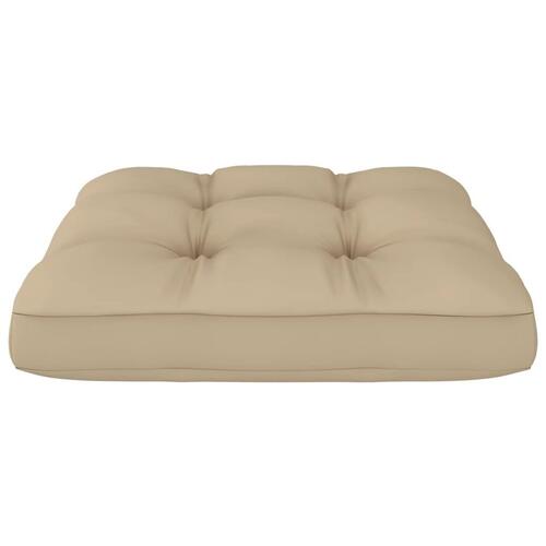 Pallehynder 2 stk. stof beige