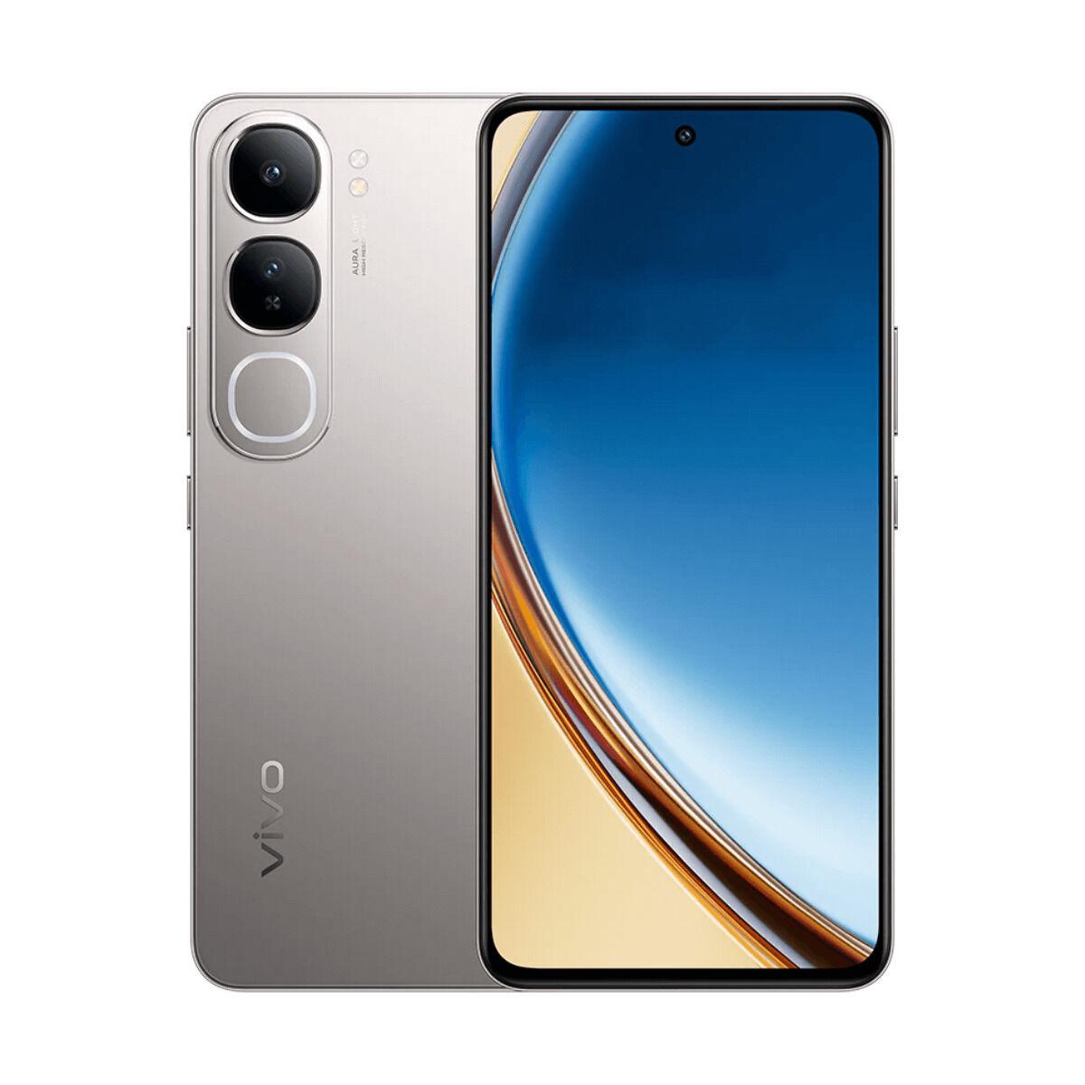 Vivo V2424 smartphone 6,67" AMOLED, 8 GB RAM, 256 GB - sølvfarvet