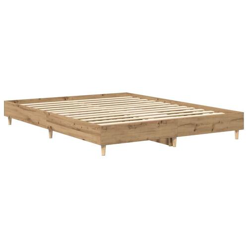 Sengestel uden madras 140x200 cm konstrueret træ kunsteg