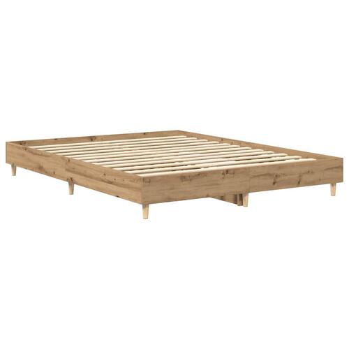 Sengestel uden madras 150x200 cm konstrueret træ kunsteg