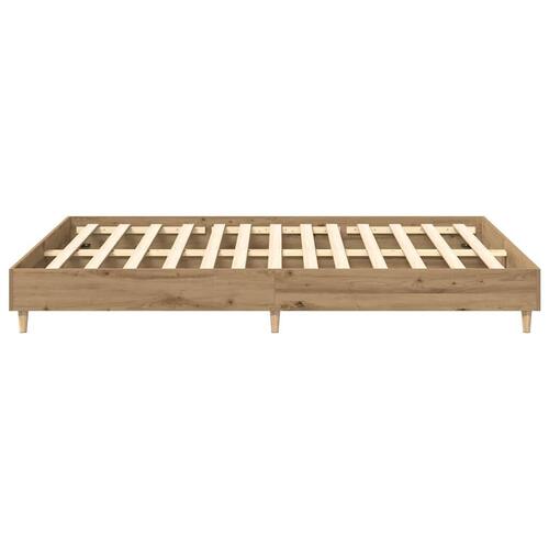 Sengestel uden madras 150x200 cm konstrueret træ kunsteg