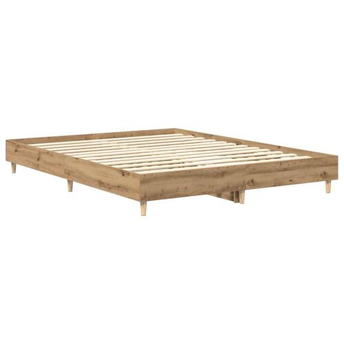 Sengestel uden madras 150x200 cm konstrueret træ kunsteg
