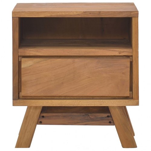 Sengeskab 40x30x45 cm massivt teaktræ