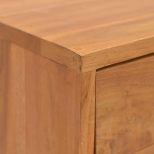 Sengebord 40x30x40 cm massivt teaktræ