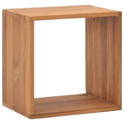 Sengeskab 40x30x40 cm massivt teaktræ