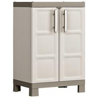 Keter lavt opbevaringsskab Excellence 97 cm beige gråbrun