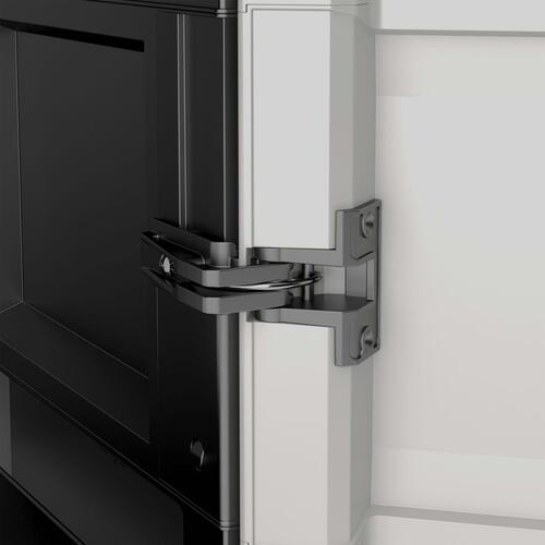 Keter multifunktionelt opbevaringsskab Gear 182 cm sort og grå