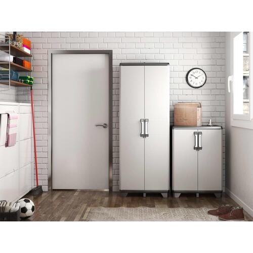 Keter multifunktionelt opbevaringsskab Gear 182 cm sort og grå