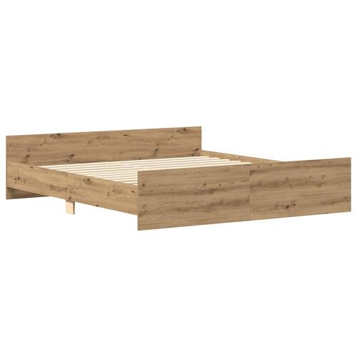Sengestel uden madras 160x200 cm konstrueret træ kunsteg