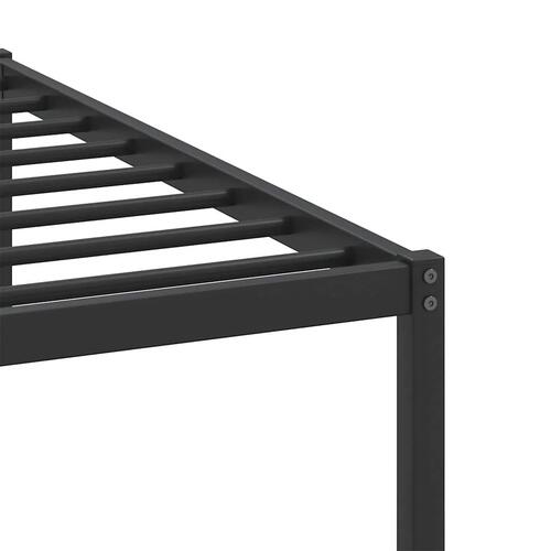 Sengeramme 160x200 cm uden madras konstrueret træ brunt eg