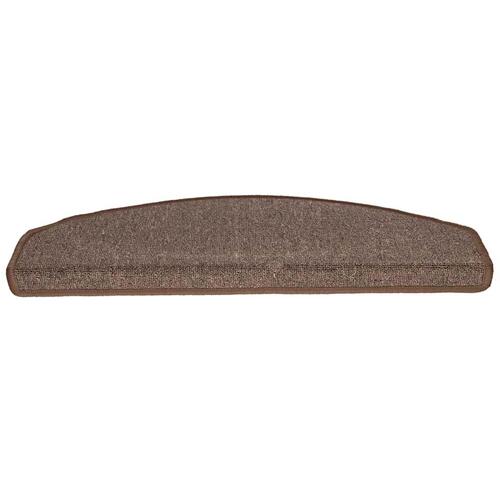 Trappemåtter 30 stk. 65x24x4 cm mørkebrun