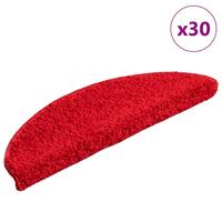 Trappemåtter 30 stk. 56x17x3 cm rød