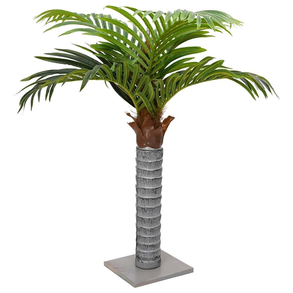 Kunstig palme 6 blade 100 cm grøn