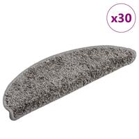 Trappemåtter 30 stk. 56x17x3 cm grå