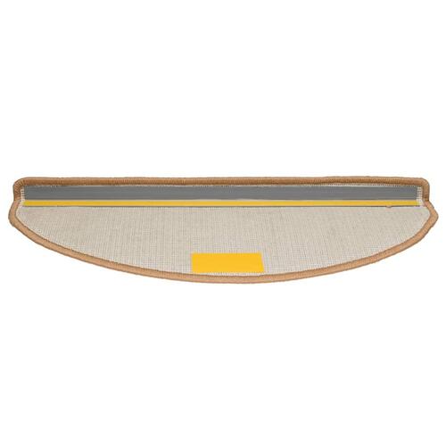Trappemåtter 30 stk. 65x21x4 cm beige