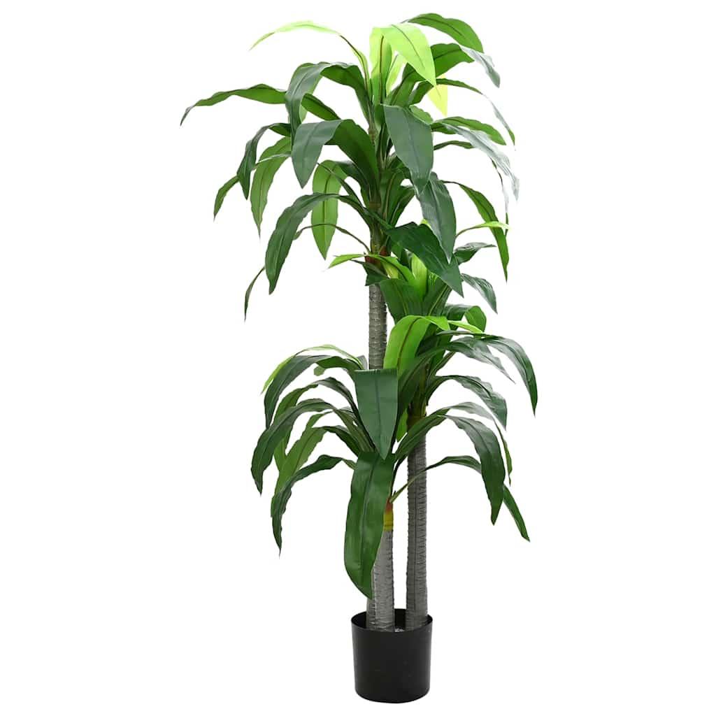 Kunstigt dracaena træ 36 blade 180 cm grøn