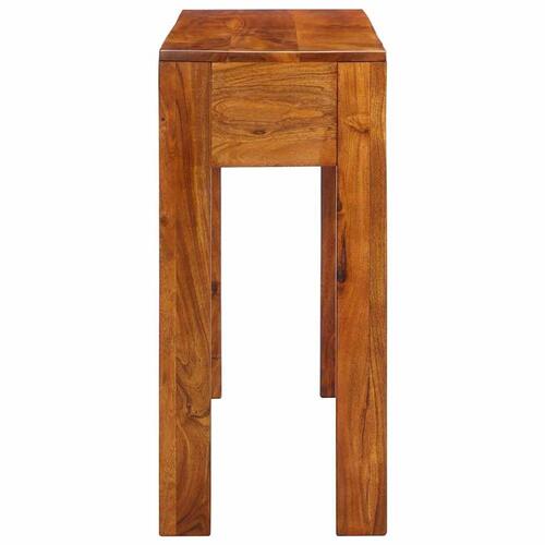 Konsolbord 110x35x75 cm massivt akacietræ
