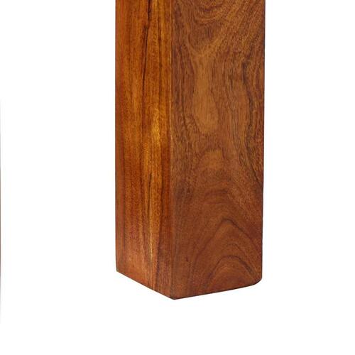 Konsolbord 110x35x75 cm massivt akacietræ