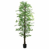 Kunstig ficusplante 2016 blade 300 cm grøn
