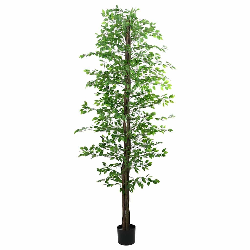 Kunstig ficusplante 2016 blade 300 cm grøn