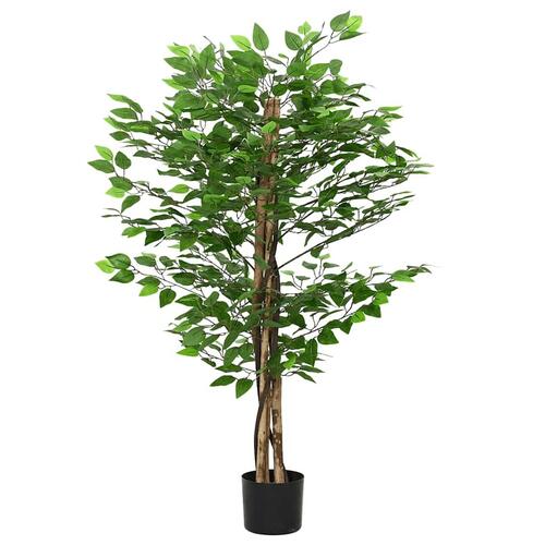 Kunstig ficusplante 788 blade 120 cm grøn