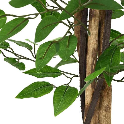 Kunstig ficusplante 788 blade 120 cm grøn