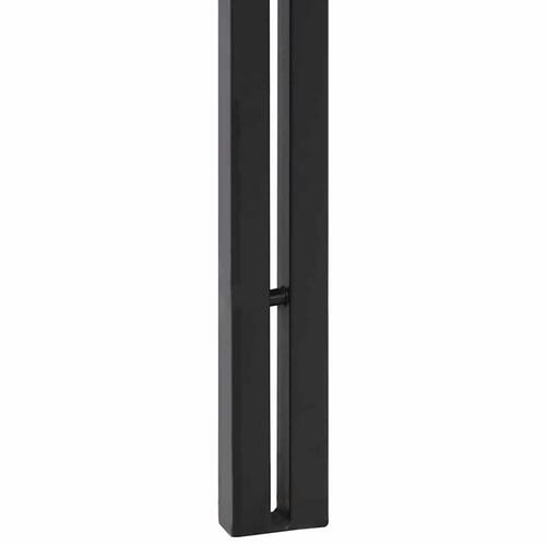 Sengegavl 160 cm massivt genbrugstræ og jern