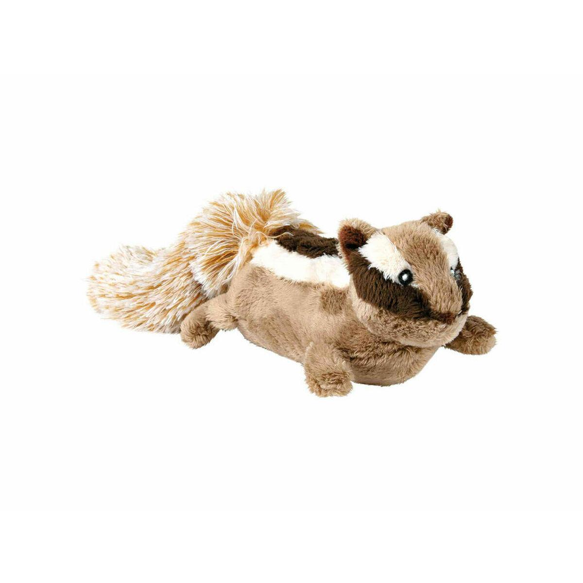 Plush legetøj til hunde Trixie Polyester plys Egern 28 cm billede