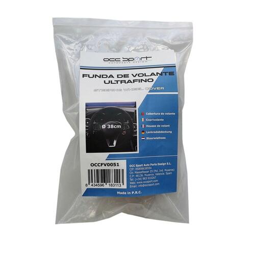 Cover til rat OCC Motorsport OCCFV0051 Charcoal 38 cm