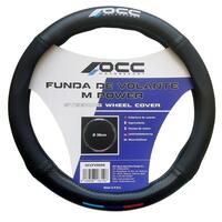Cover til rat OCC Motorsport OCCFV0050 Sort 38 cm