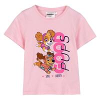 Børne Kortærmet T-shirt The Paw Patrol Hvid 3 år
