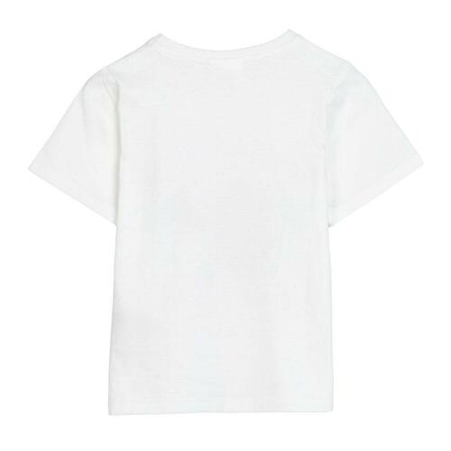 Børne Kortærmet T-shirt Minnie Mouse Hvid 4 år