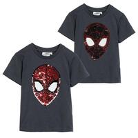 Børne Kortærmet T-shirt Spider-Man Mørkegrå 3 år