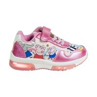 Afslappende sko med LED-lys Peppa Pig Pink 24
