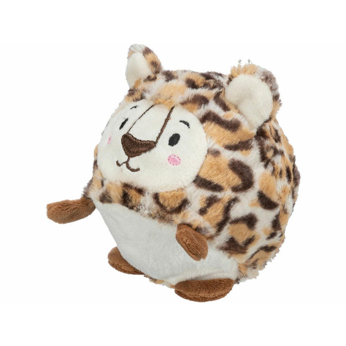 Plush legetøj til hunde Trixie Polyester plys Naturgummi Leopard 13 cm