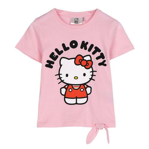 Børne Kortærmet T-shirt Hello Kitty Lyserød 10 år
