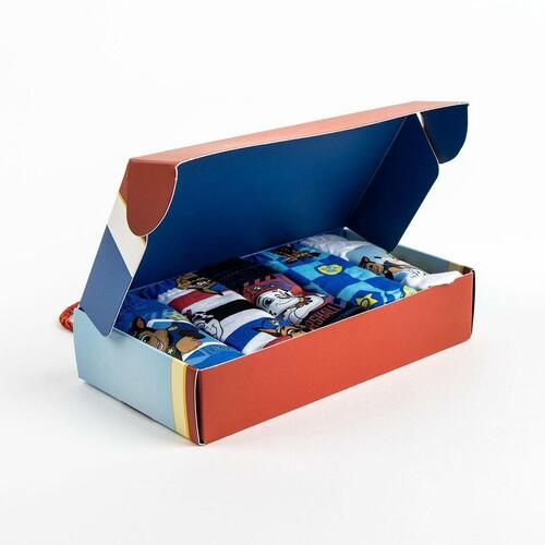 Pakke med boxershorts The Paw Patrol Multifarvet 5 enheder 6-8 år