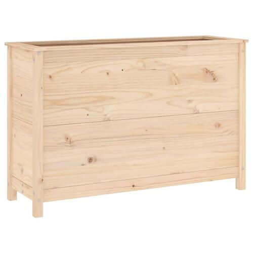 Højbed 119,5x40x78 cm massivt fyrretræ