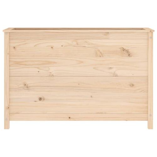 Højbed 119,5x40x78 cm massivt fyrretræ