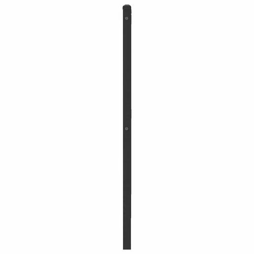 Sengegavl 180 cm konstrueret træ og stål sonoma-eg