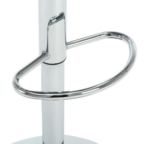 Drejelige barstole 2 stk. kunstlæder sort