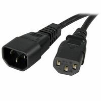 Strømkabel Startech PXT1001M Sort