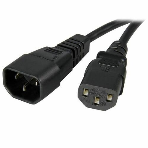 Strømkabel Startech PXT1001M Sort