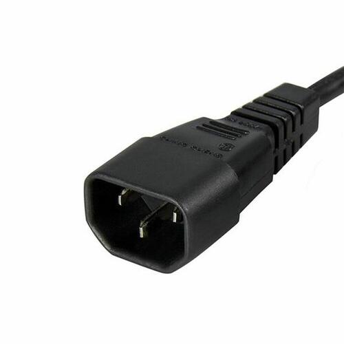 Strømkabel Startech PXT1001M Sort