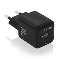 Vægoplader Aisens ASCH-20W2P011-BK Sort (1 enheder)
