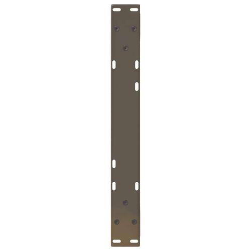 Sofabordben 2 stk Naturstål 60x(30-31,3) cm Stål