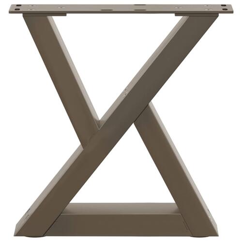 Sofabordben 2 stk Naturstål 40x(30-31,3) cm Stål
